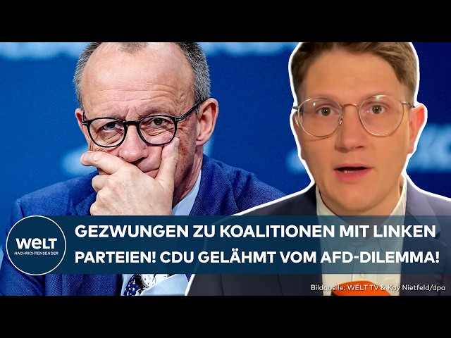 DEUTSCHLAND: CDU gelähmt vom AfD-Dilemma! Konservative Politik im Osten zunehmen unter Druck