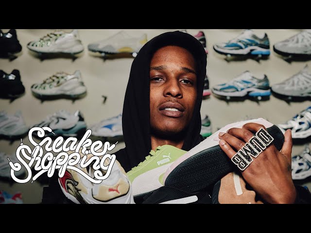 ASAP Rocky Goes Sneaker Shopping With Complex
