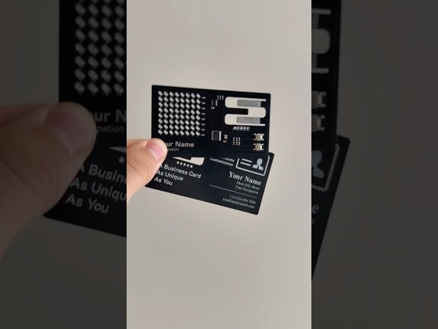 How to Design a PCB Business Card in KiCAD  #advice #arduino #electronics