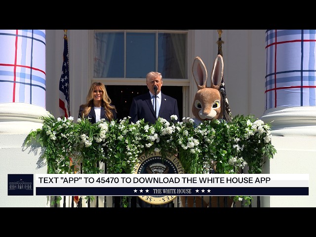 President Trump and the First Lady Participate in the 2026 White House Easter Egg Roll