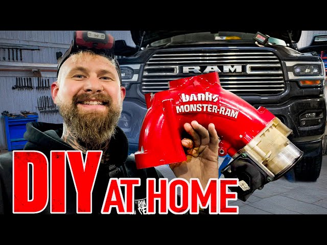 How To Install Banks Monster Ram 6.7 Cummins - QUICK VERSION