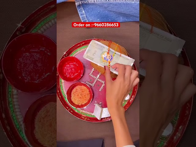 New design designer, beautiful silver Rakhi with 65% discount on instant order #ytshorts #silver   ￼