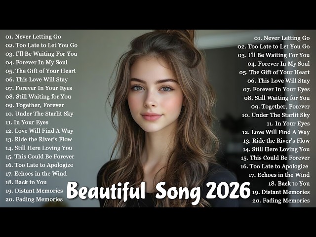 Love Songs 2026 🎵 Best Love Songs Collection – Romantic, Soft & Emotional Music