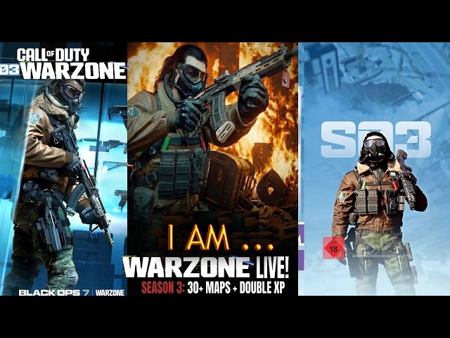 WARZONE LIVE S03 I AM LIVE GAMEPLAY LIKE A GTA 5 I PLAY