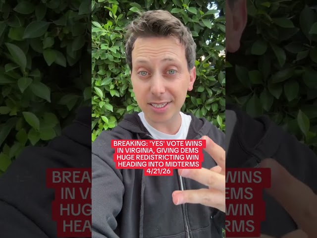 Democrats WIN BIG in Virginia?! 4-Seat Swing Could Flip Congress 🚨 #politics #elections #breaking