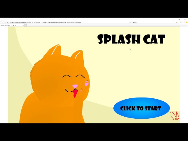 2D Interactive Animation Project