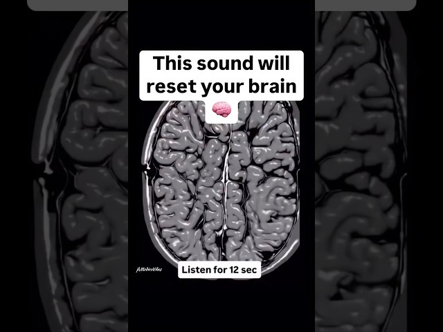 Sound To reset your brain 🧠 || and improve focus  #focus #motivation #neet #braintricks #shorts