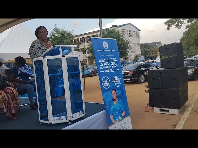 Speech by H.E. Rebecca Akufo-Addo | Barbecue Fun-Day & Sod-Cutting Ceremony – Wesley Grammar SHS