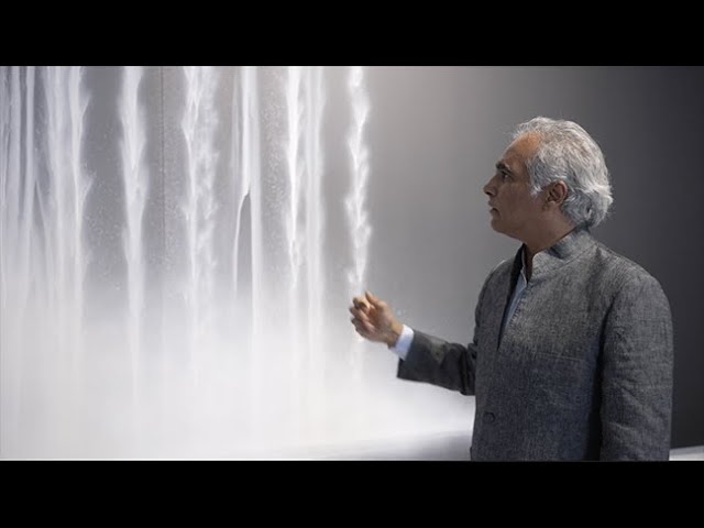 Experiencing Hiroshi Senju's Waterfall with Sundaram Tagore