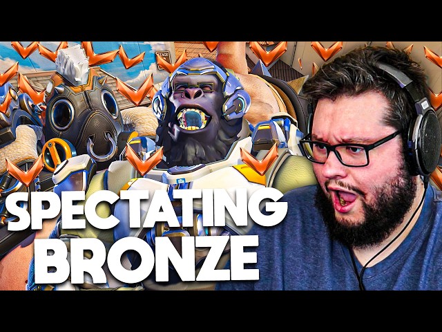 I Spectated The WORST Bronze Tank I've Ever Seen In Overwatch