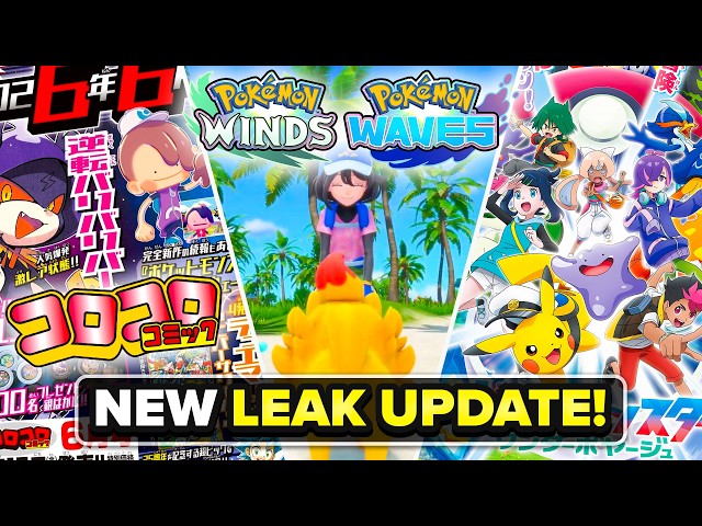 *NEW* Let's Talk WINDS and WAVES LEAKS... New Pokemon Leak + News Update!