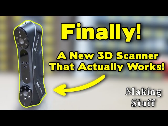 Finally a 3D Scanner That Simply Works! - The Creality Raptor Pro