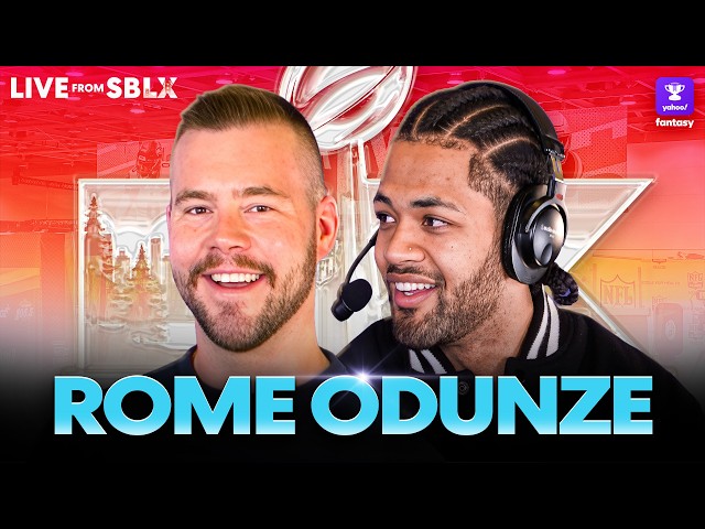LIVE From Radio Row: Rome Odunze Thinks Luther Burden & Colston Loveland Make The LEAP In 2026