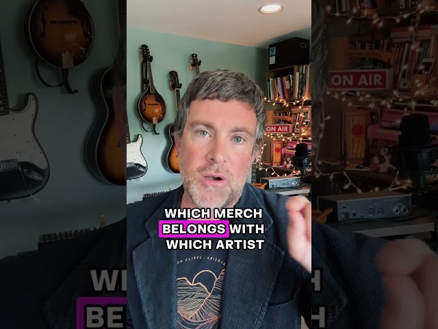 How to sell merch on Spotify #musicmarketing #shorts