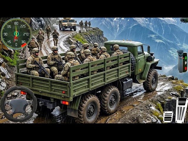 New Army Truck Games 2026 - Military Cargo Truck Simulator 3D -  Android Gameplay