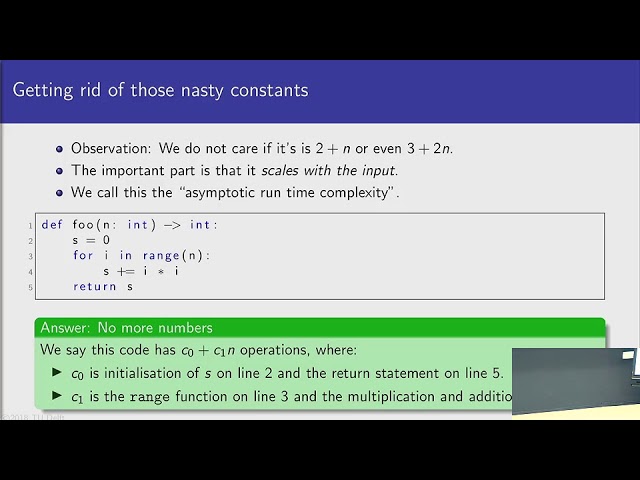 An introduction to big-Oh time complexity