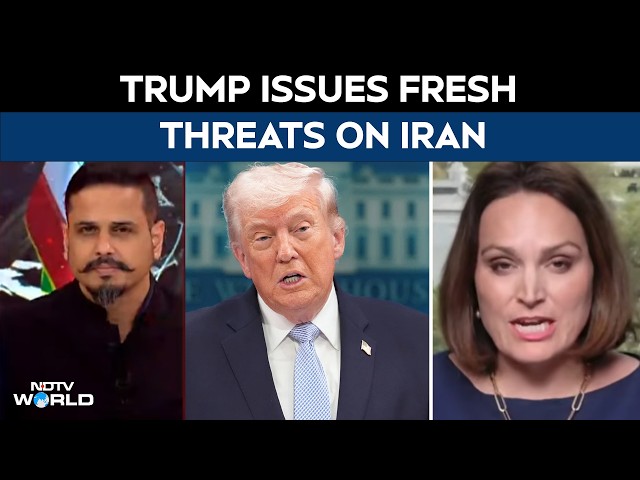Donald Trump Issues Fresh Threats On Iran, Signals Deal Still Possible