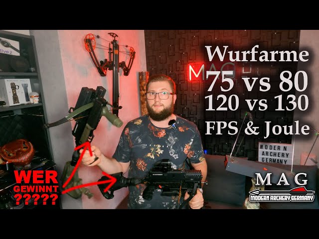 #StingerTuning - Wurfarme Teil 2: 75 vs 80lbs, 120lbs Prototyp vs Serie & 130lbs von xbow-tuning.com