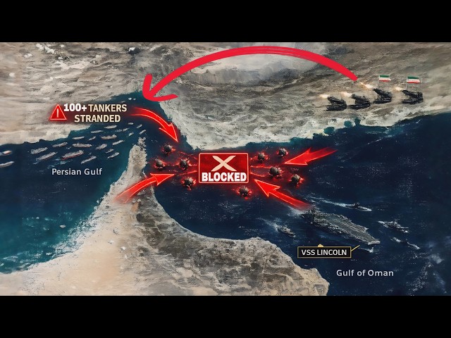 Why Tankers Have COMPLETELY Stopped Crossing the Strait of Hormuz (And Who Iran Is Locking Up Next?)