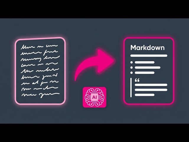 I Built an Obsidian Plugin to Convert Handwritten Notes to Markdown ✍️