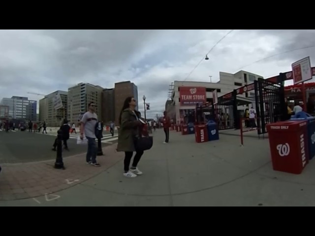 DC 360: In front of the Nationals gates on Opening Day
