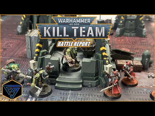 Kommandos VS Hunter Clade - Kill Team Battle Report