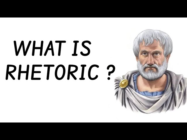 Rhetoric | Ethos pathos logos English Literature Aristotle 