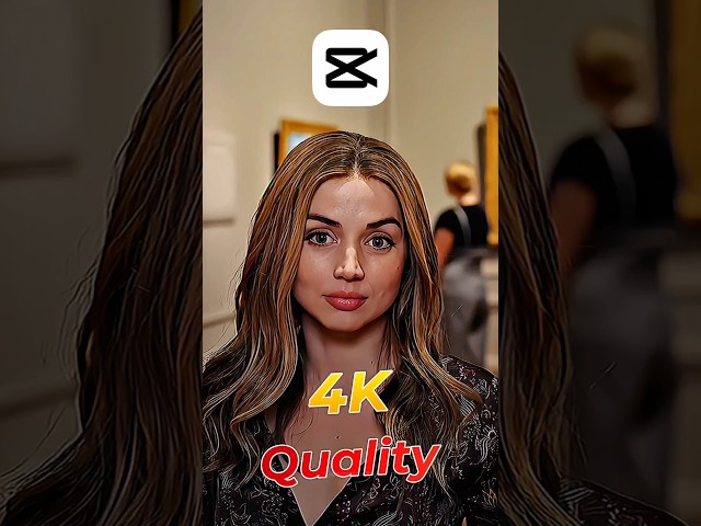 Enhance Video Quality CapCut - Topaz Like Video Enhancer #shorts