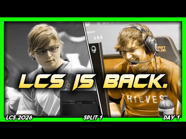 THE RETURN OF THE LCS (LCS 2026 CoStreams ━ Split 1 ━ Day 1)