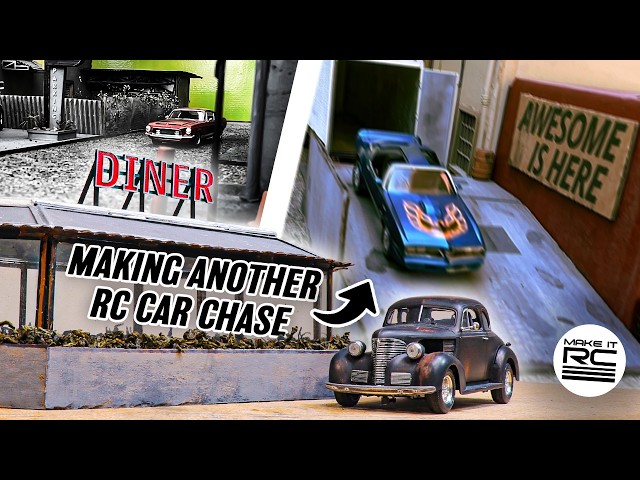 We’re Using RC Model Cars to Create a Tiny Car Chase! 💥