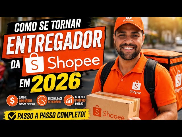 📦 Como se cadastrar na Shopee para entregador em 2026