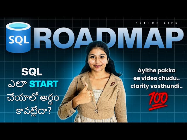 SQL RoadMap in Telugu