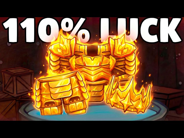 Losing My Sanity Crafting FULL Shogun's LUCKY CAT Armor in The Forge Roblox...