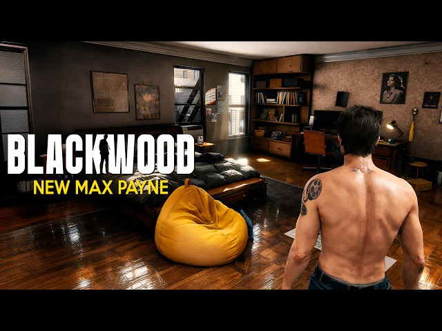 BLACKWOOD First Gameplay Reveal | Brutal CRIME ACTION Shooter like JOHN WICK and MAX PAYNE