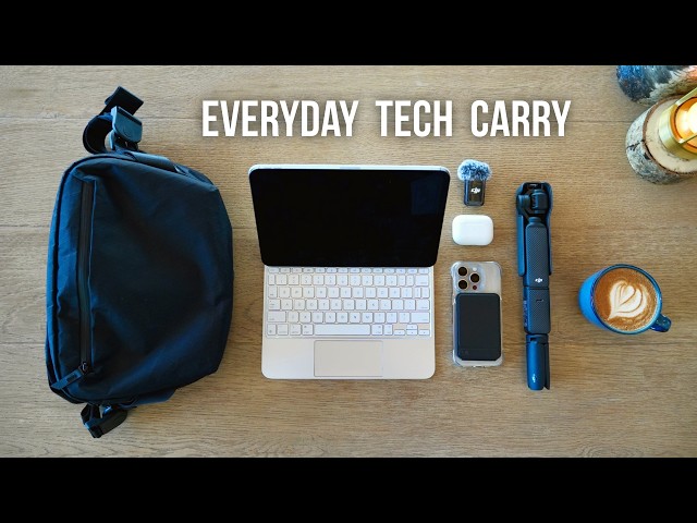 My Tech EDC as Full Time Creator (with no studio)