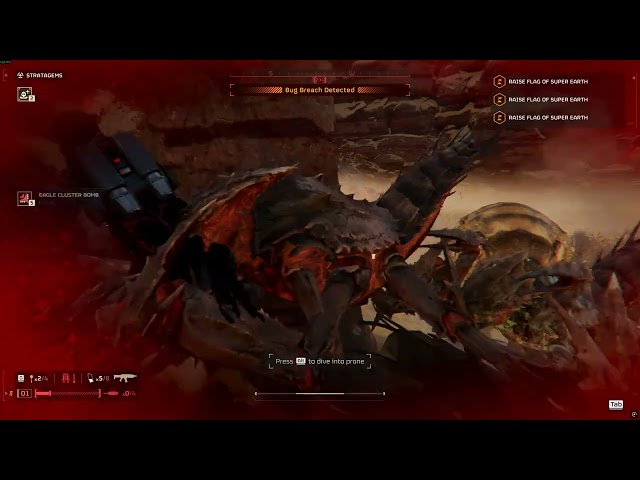 HELLDIVERS 2 ride big bug attempt 2 in case 1 dont count