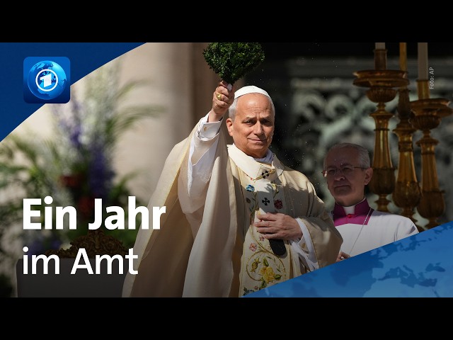 Fast ein Jahr im Amt: Papst Leo XIV. feiert erstes Osterfest