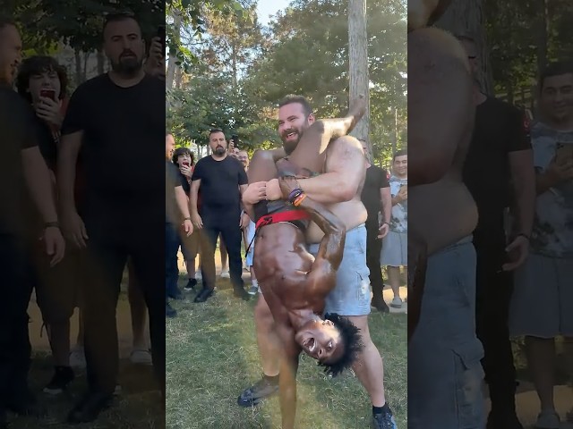 I Tried Turkish Oil Wrestling🇹🇷🤼#ishowspeed