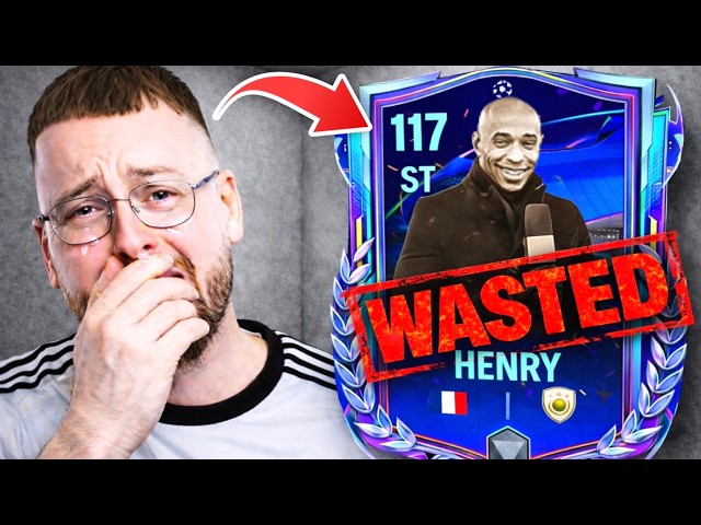 Habe ich es gerade bereut, den 117er Henry in FC Mobile eingetauscht zu haben?! 😱💔
