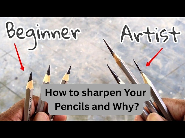 Art Basics: Pencil Sharpening Explained (Step-by-Step)