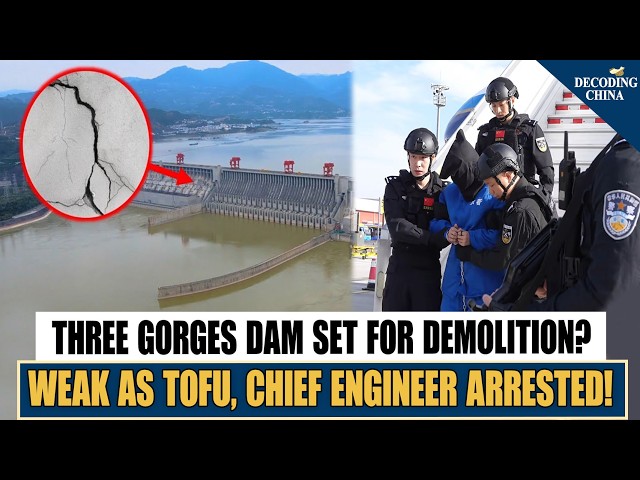 Major Disaster at Three Gorges Dam: Corruption Severely Eroding Integrity, Imminent Collapse!
