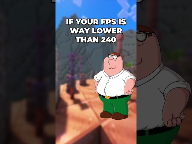 🎮 Gaming at 240Hz vs 100 FPS What Nobody Tells You! 👀 #shorts #petergriffin #technology