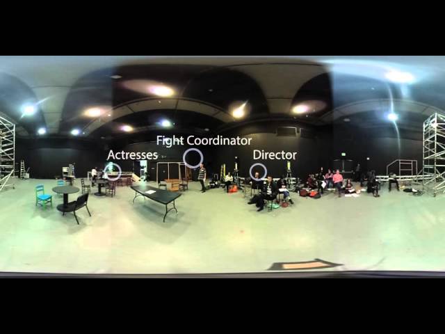 One Minute of Art :: Theater Program rehearsal