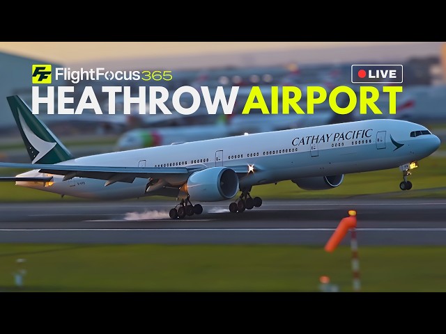 Heathrow Airport Live - Tuesday 7th April 2026