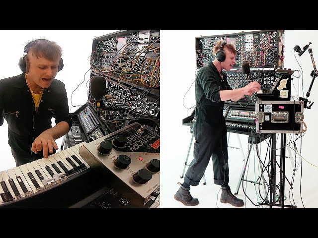 Live On Modular Synthesizer - Night Or Day - Look Mum No Computer