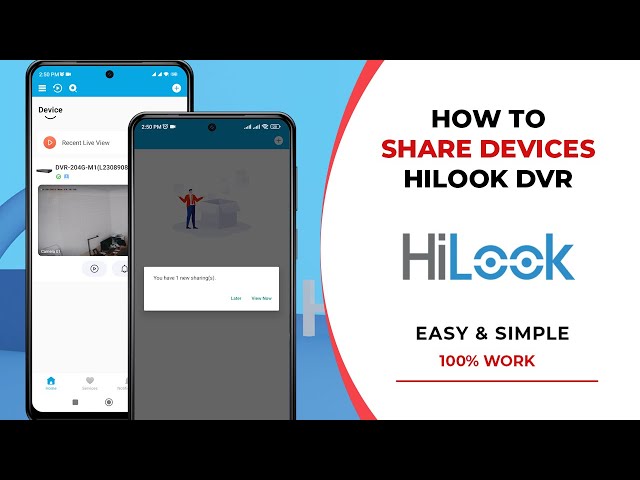 How To Share HiLook Device