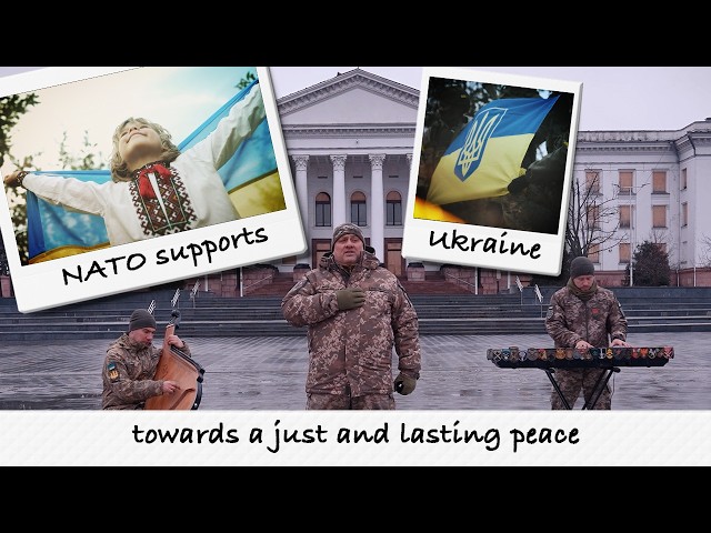 NATO supports Ukraine 🇺🇦 towards a just and lasting peace