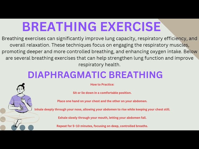 Exercise tips for stronger lungs