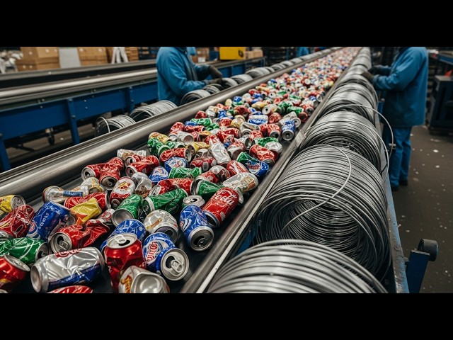 Inside a Massive Automated Recycling and Manufacturing Factory You’ve Never Seen Before