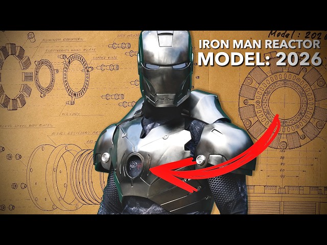New Hydrogen Iron Man reactor. Model 2026: blueprints, design, conceptions. @ALEXLAB